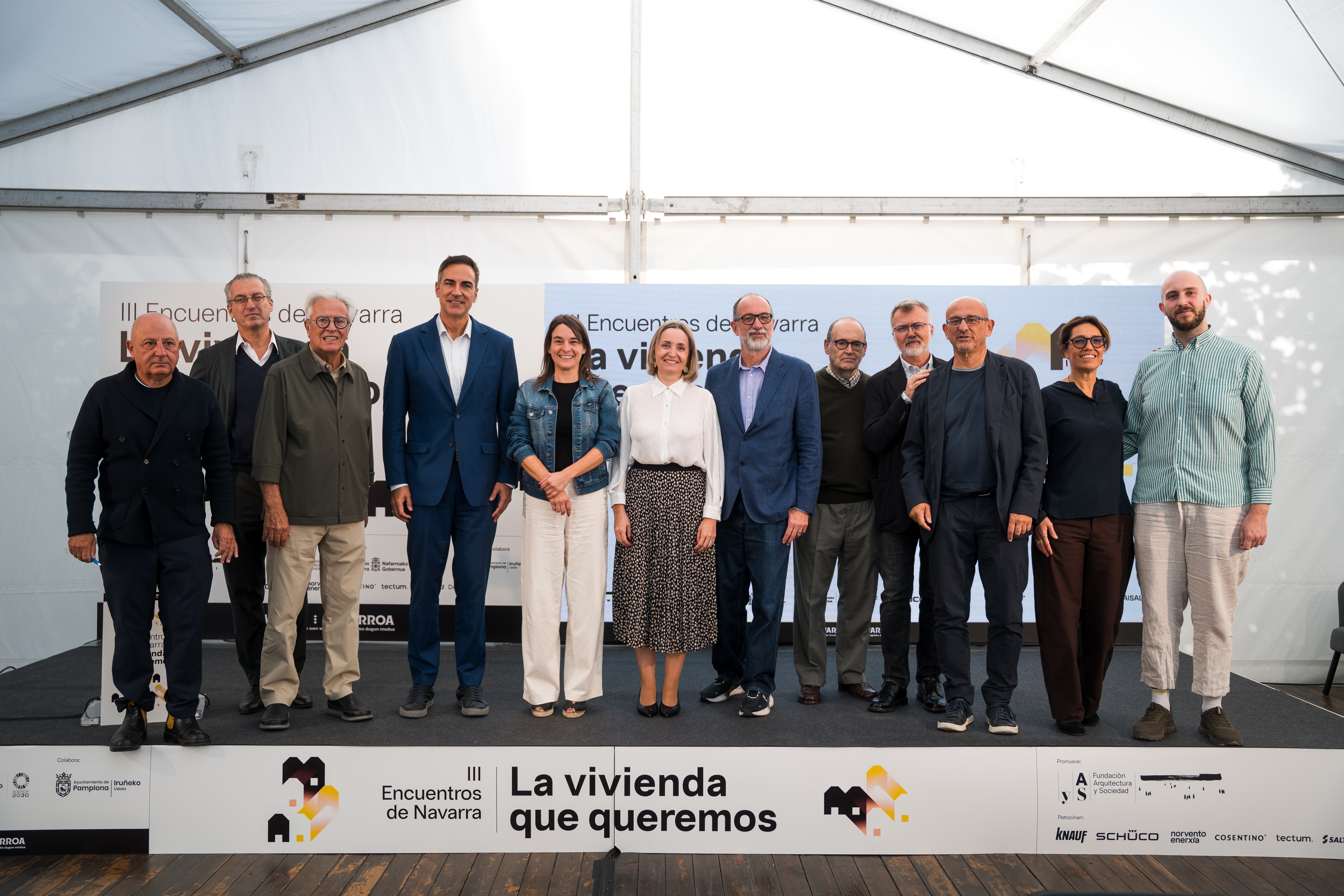Alfaro inaugura los 'III Encuentros de Navarra. La vivienda que queremos' con representantes de Italia y Suiza