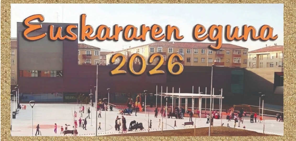 Berriozar celebrará el Euskararen Eguna 2026 este 3 de octubre en la plaza Euskal Herria con actos festivos