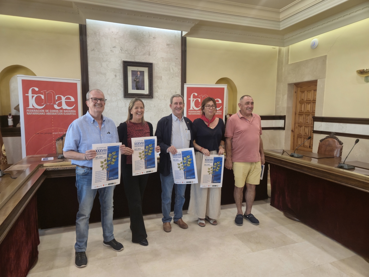 San Adrián acoge este sábado la XXXVIII Concentración Coral de la Ribera y cede el testigo a Cintruénigo para 2O27