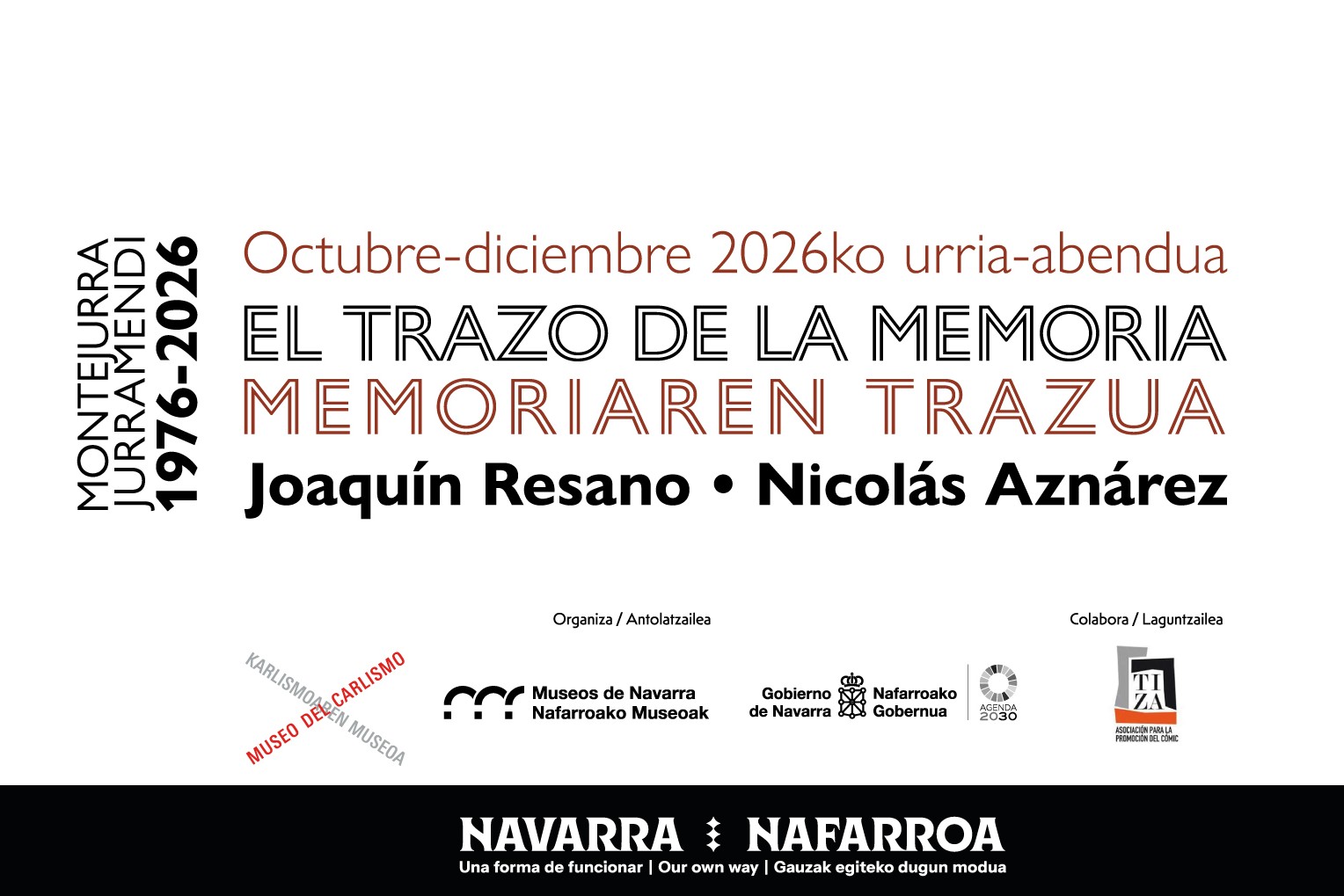 El Museo del Carlismo reúne en una exposición dos miradas artísticas sobre los sucesos de Montejurra'76