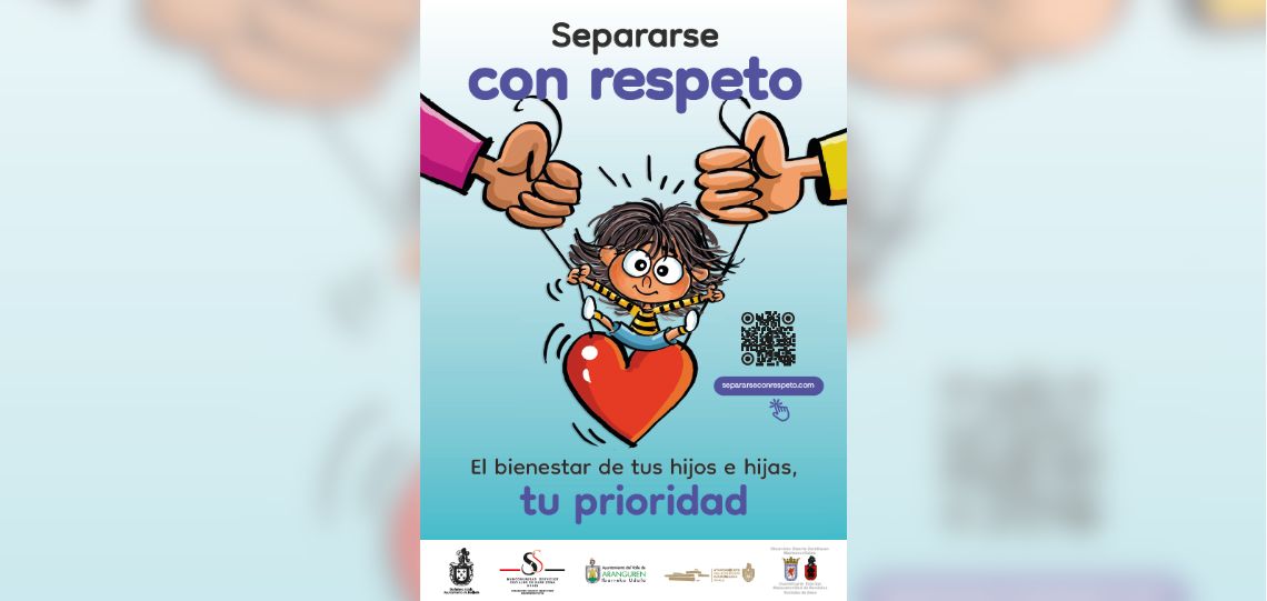 Cinco entidades locales lanzan la campaña 'Separarse con respeto' para acompañar a las familias en estos procesos