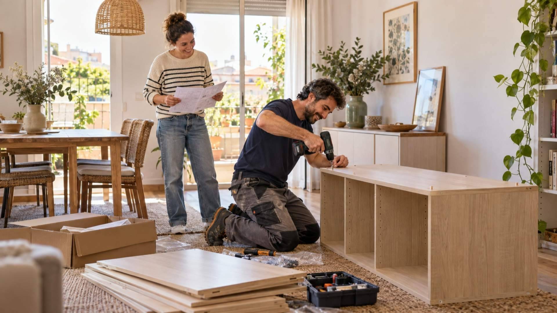 De la tienda al salón; Taskia impulsa el montaje de muebles comprados online