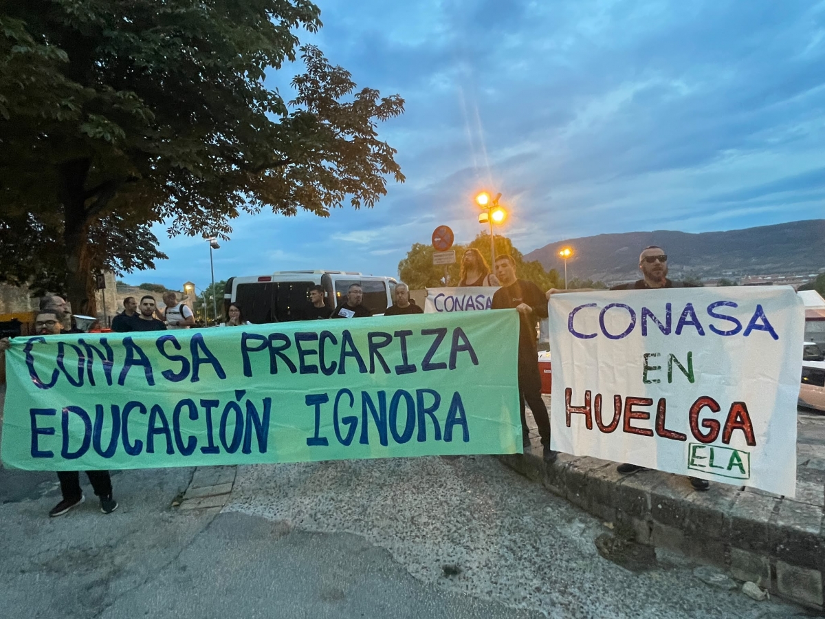 La plantilla de Hardware de Conasa mantiene la huelga tras el levantamiento de la medida cautelarísima