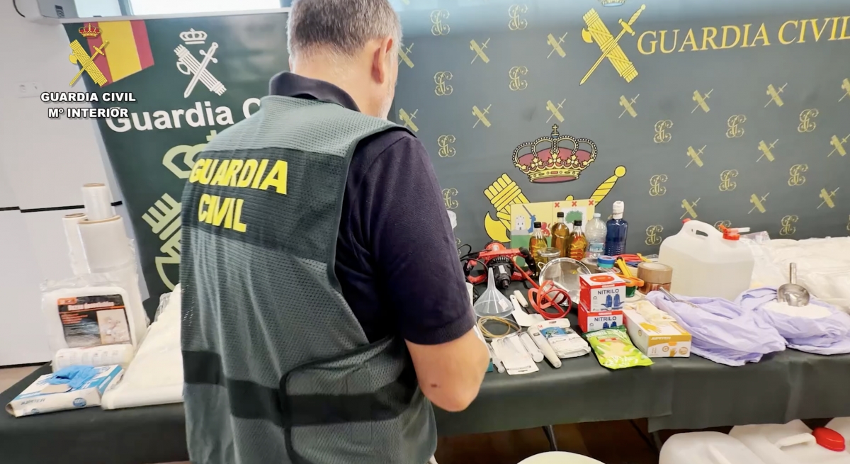 Desmantelado en Barakaldo un laboratorio de speed que abastecía de droga a Navarra