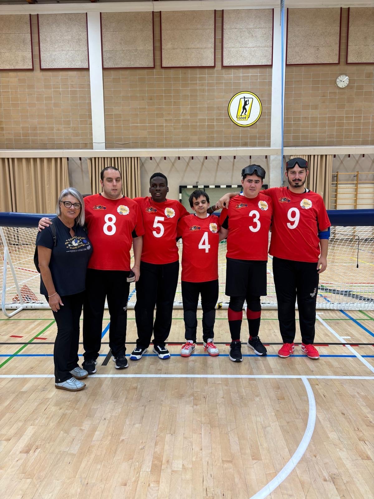 Goalball Navarra termina quinto en su debut europeo, con dos victorias y dos derrotas en el Grand Prix de Espoo