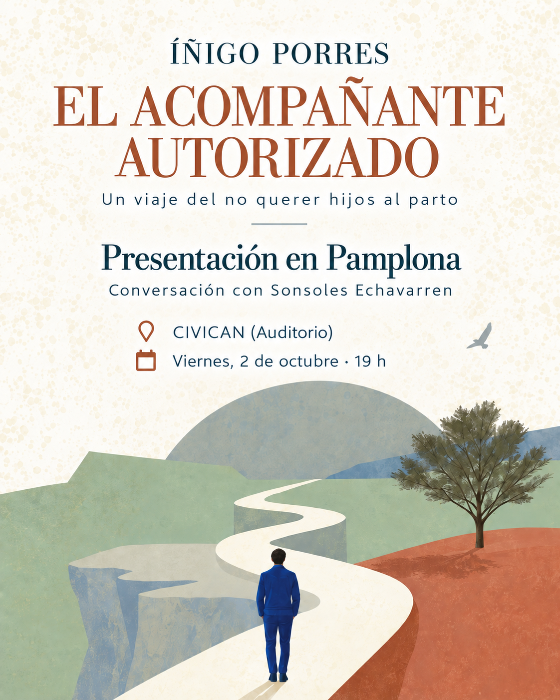 Íñigo Porres presenta este viernes en CIVICAN 