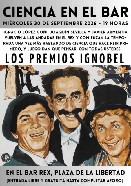 El Bar Rex de Pamplona acoge el arranque de la tercera temporada de 'Ciencia en el bar' centrada en los IgNobel