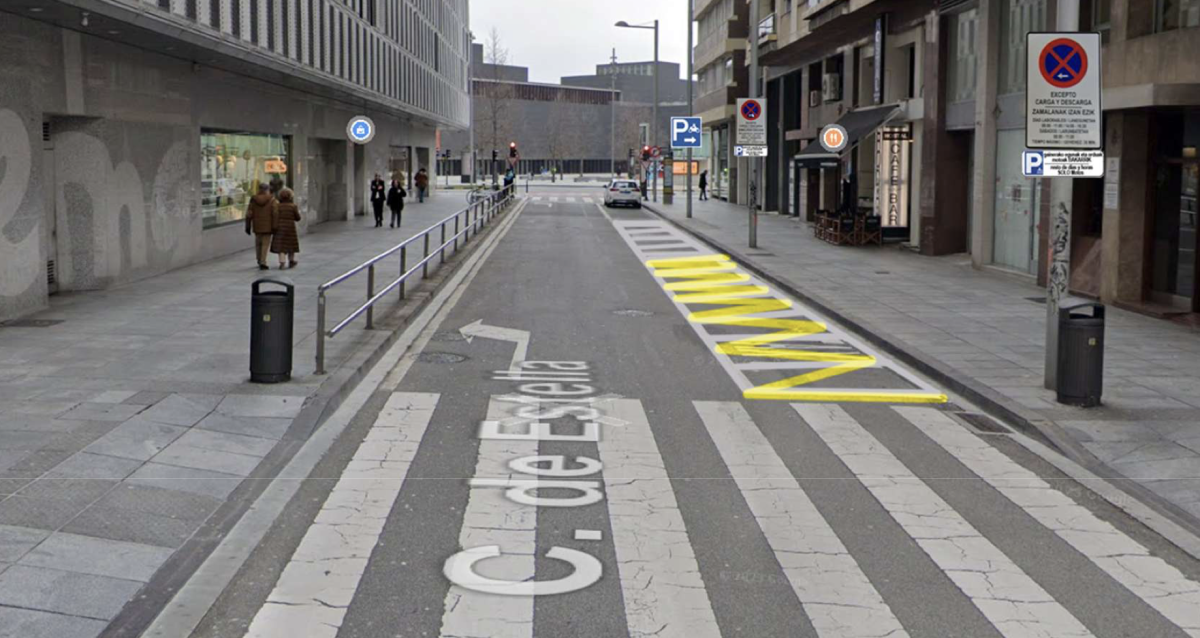 Pamplona habilitará 71 plazas de aparcamiento para motos en el entorno del Paseo de Sarasate
