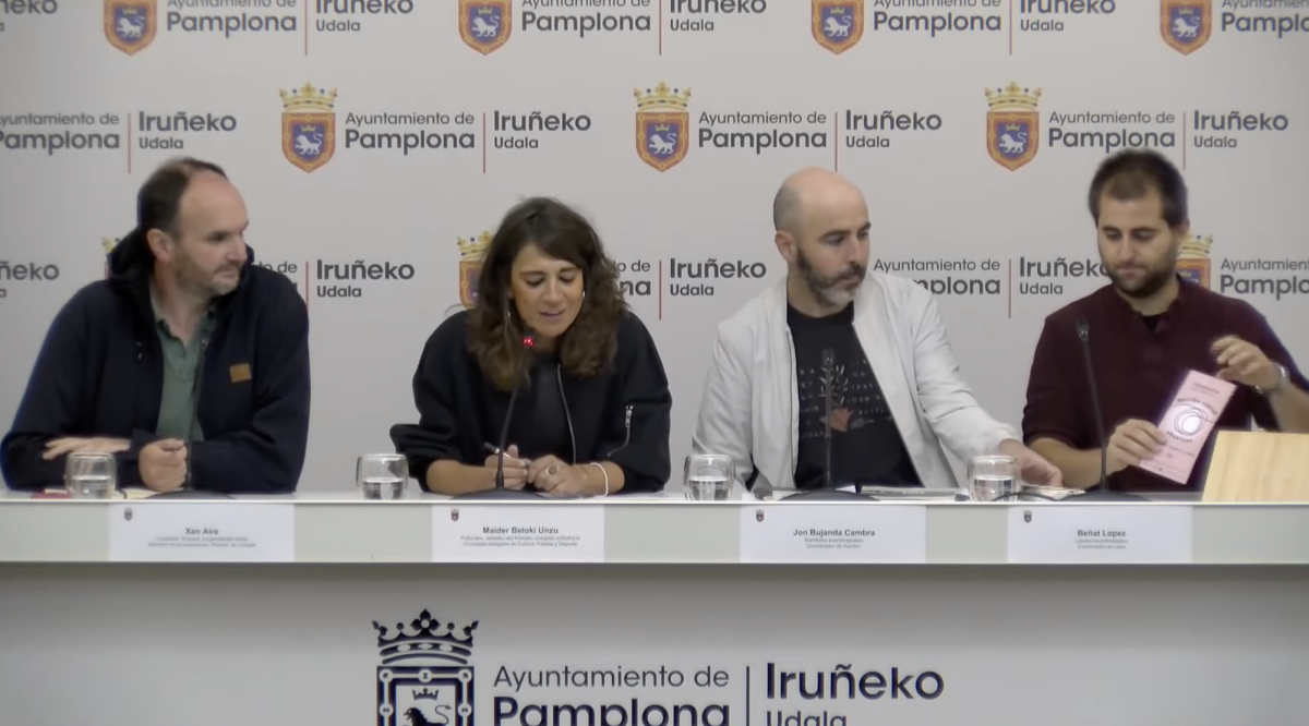 'Harizko zubiak ehuntzen' llevará 13 actividades en euskera a Pamplona entre el 9 y el 31 de octubre