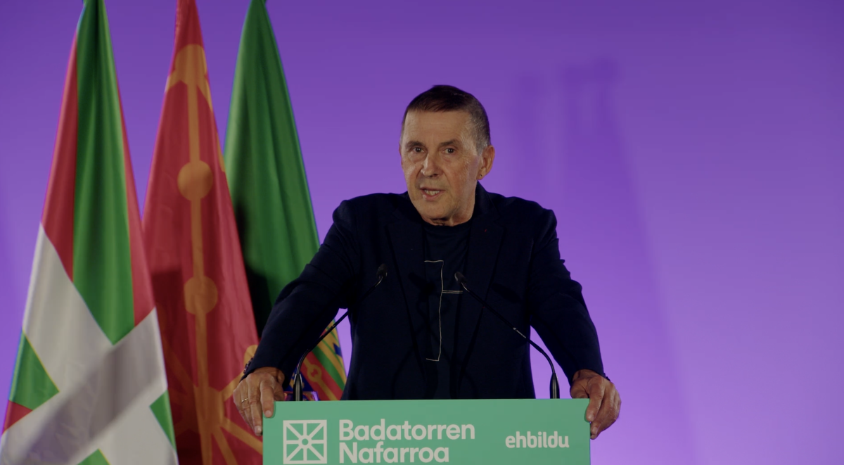 Otegi presenta a Aznal y Asiron como candidatos de EH Bildu para 2027: 