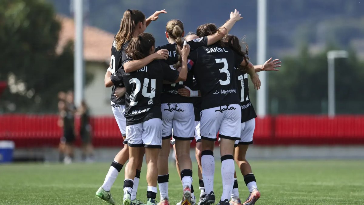 Goleada de Osasuna Femenino en Lezama: 0-6 al Athletic 'B' con dobletes de Marina y Adri Parada