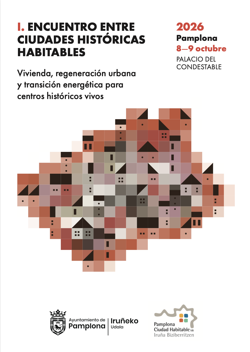 Pamplona reúne a Girona, Compostela y Vitoria-Gasteiz en el I Encuentro entre Cascos Históricos Habitables