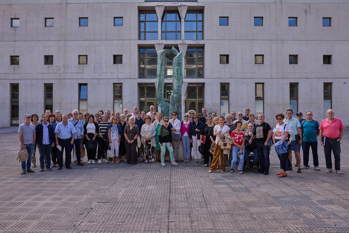 Setenta y cinco personas inician el primer curso del Aula de la Experiencia de la UPNA, que cumple 25 años