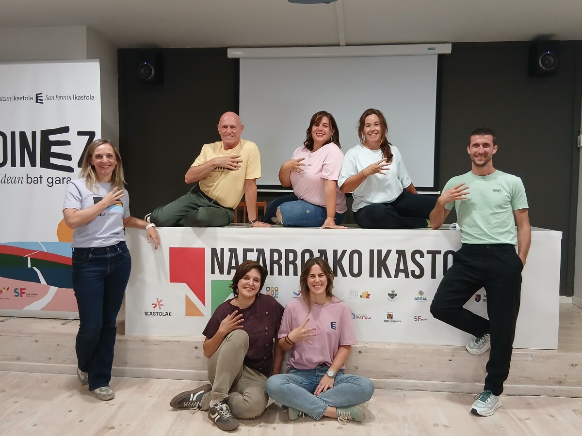 Las ikastolas Erentzun y San Fermin convierten el Nafarroa Oinez 2026 en un 
