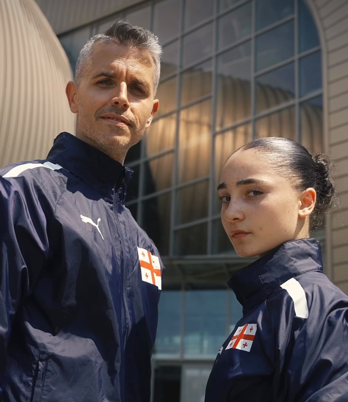 Dos karatekas navarros participan en el Mundial de Polonia con la selección de Georgia