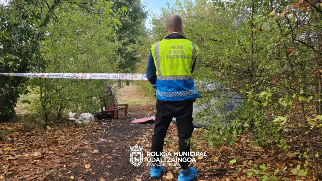 La Policía Municipal de Pamplona detiene o investiga a 114 personas durante septiembre