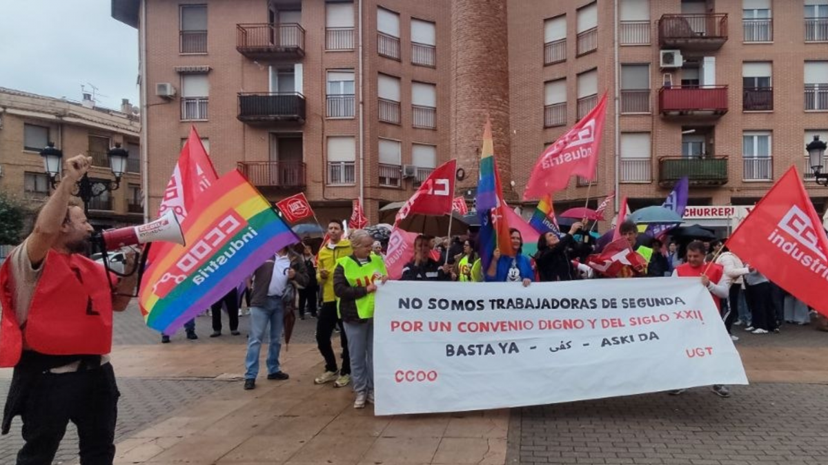 Las conservas vegetales de Navarra cierran tres jornadas de huelga con un seguimiento del 80%, según CCOO