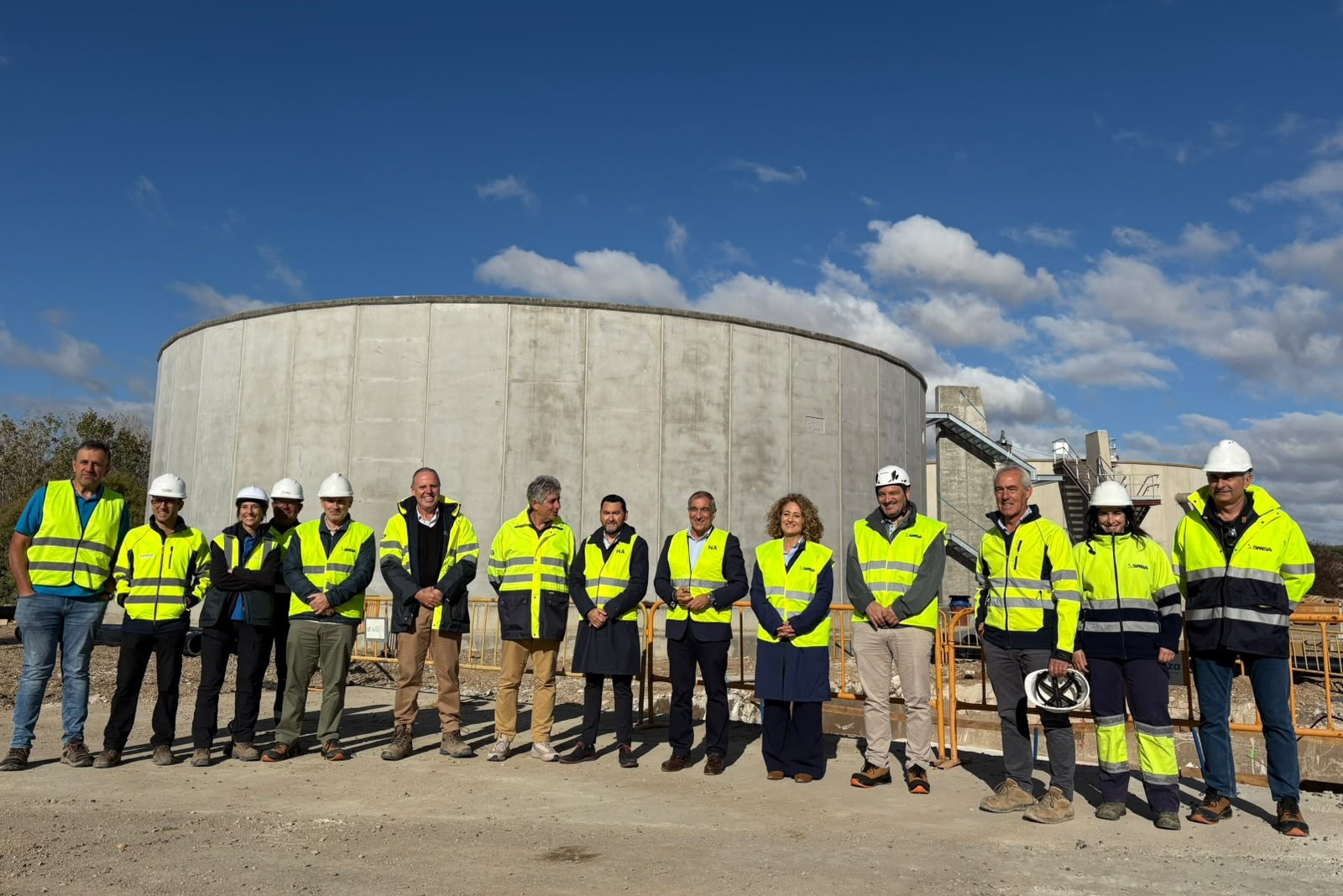 Navarra moderniza la depuradora de Lodosa-Sartaguda con inversión de 6,4 millones de euros