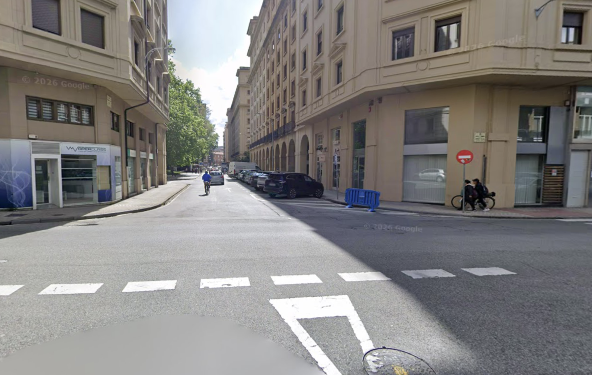 Atropellada una mujer, de 87 años, que circulaba en silla de ruedas por el Ensanche