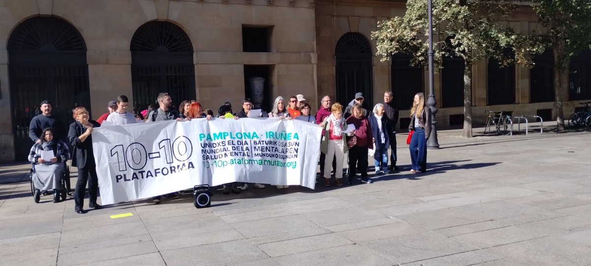 La Plataforma 10-10 reivindica el protagonismo de las personas con sufrimiento psicosocial