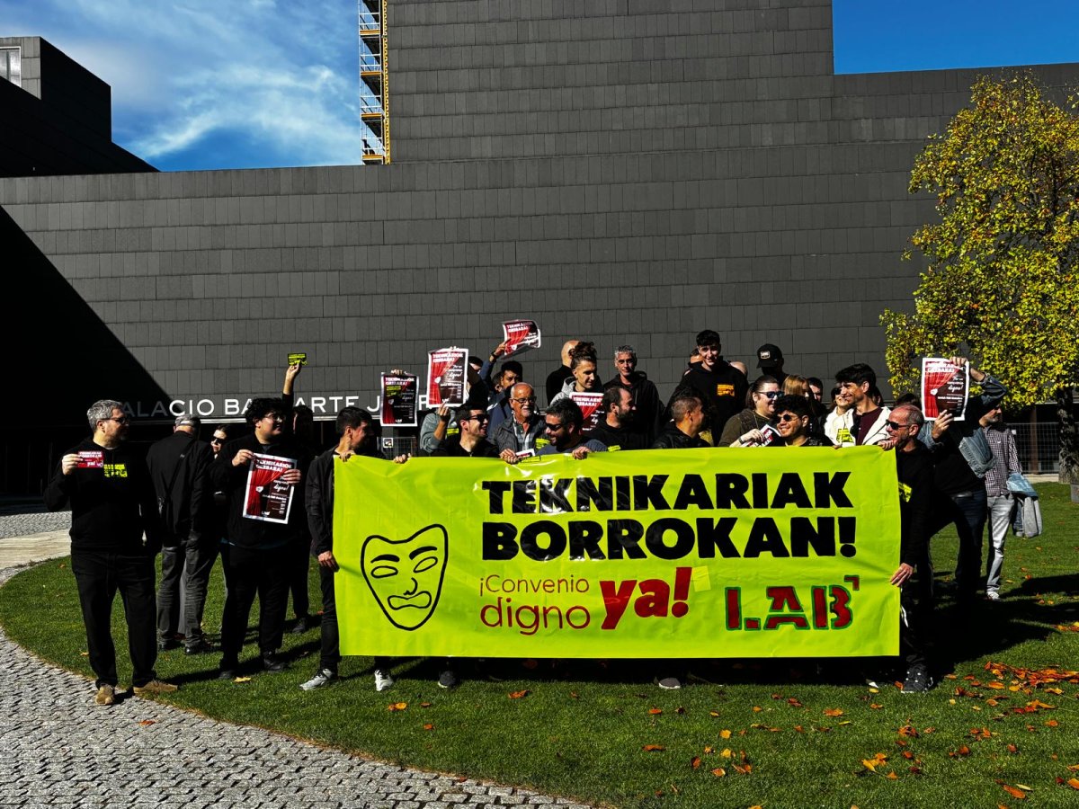 La huelga del personal técnico de espectáculos de Navarra cancela actos en el Gayarre, Baluarte y Civivox Pompelo