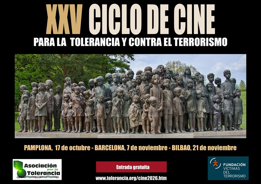 Este sábado llega el XXV Ciclo de Cine para la Tolerancia con tres documentales y un coloquio