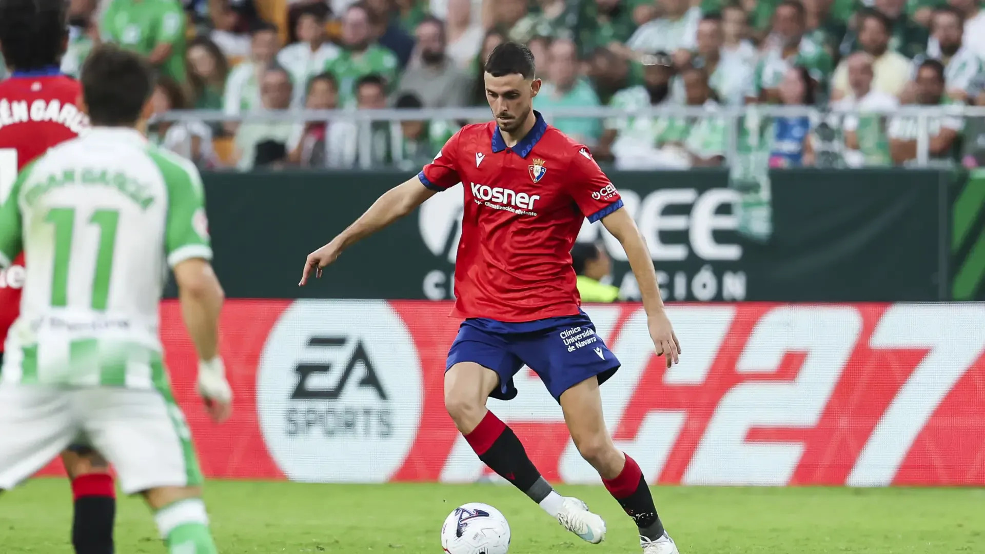 Osasuna reacciona tarde y cae 5-2 en La Cartuja 