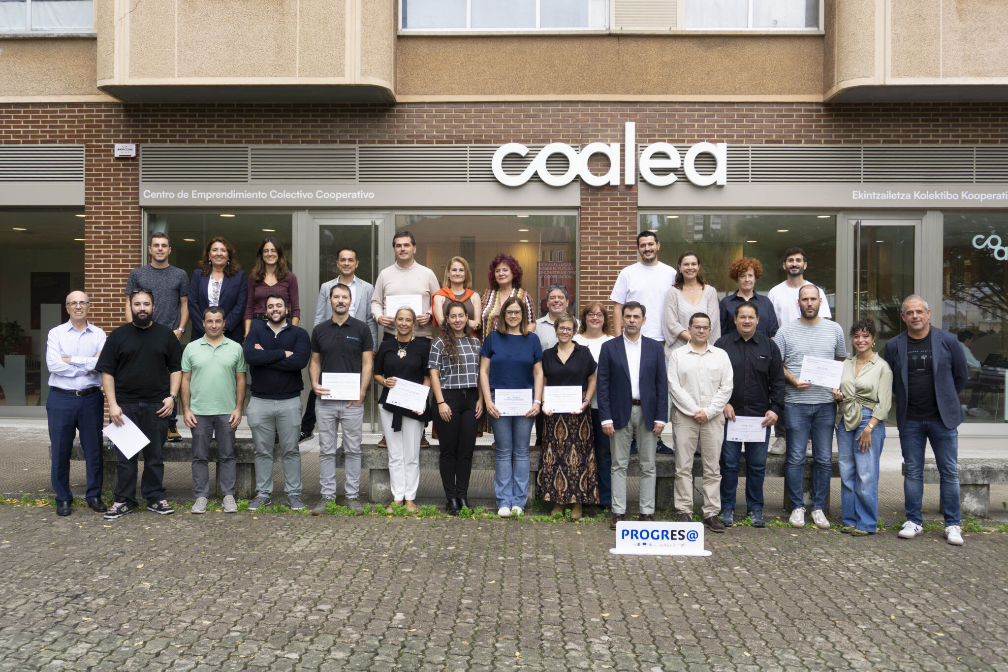 COALEA acoge el encuentro de PROGRES@ con la participación de 20 cooperativas y sociedades laborales navarras