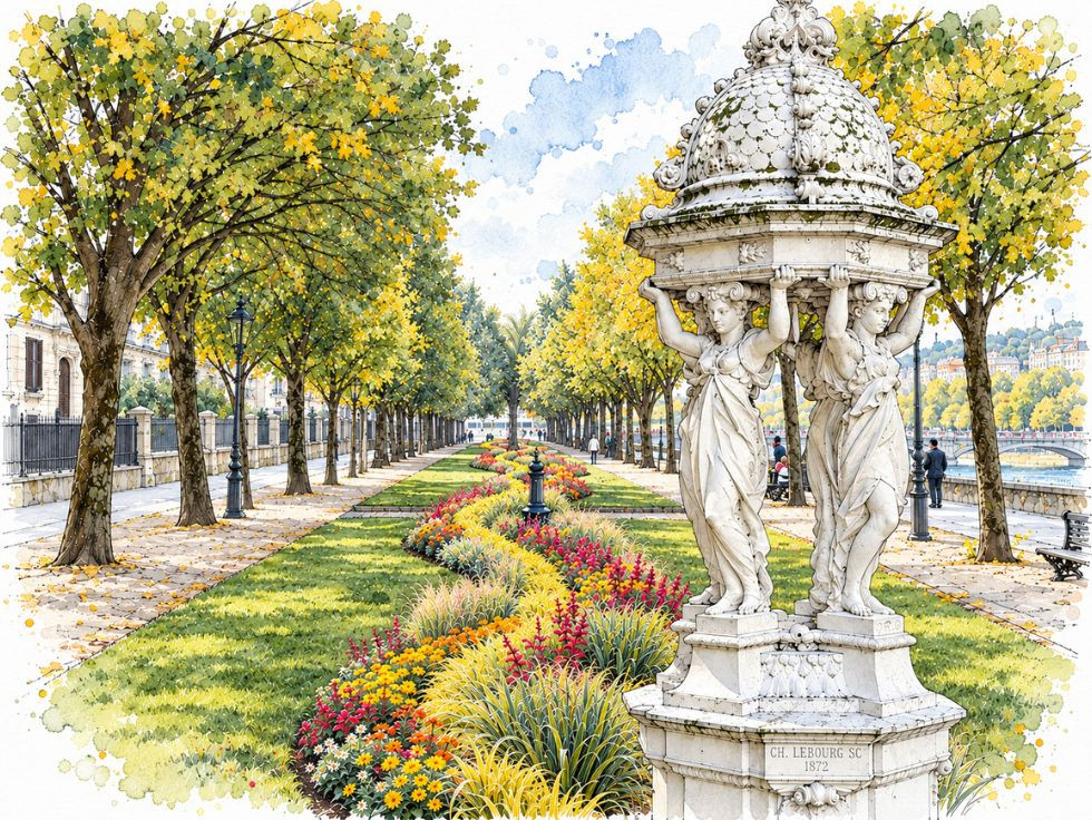Donostia renueva jardines del Paseo de Francia con diseño inspirado en agua y reflejos