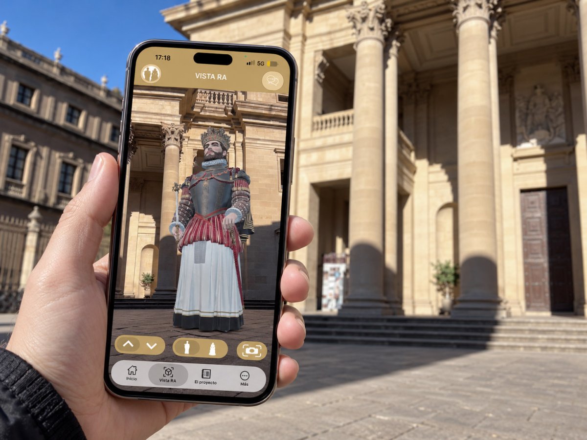 Los Gigantes de la Catedral celebran su primer aniversario con tres conferencias y una app de realidad aumentada