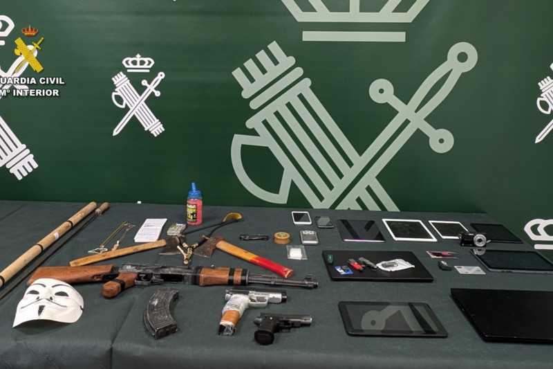 Detiene nen Vitoria-Gasteiz a cinco miembros del grupo juvenil 