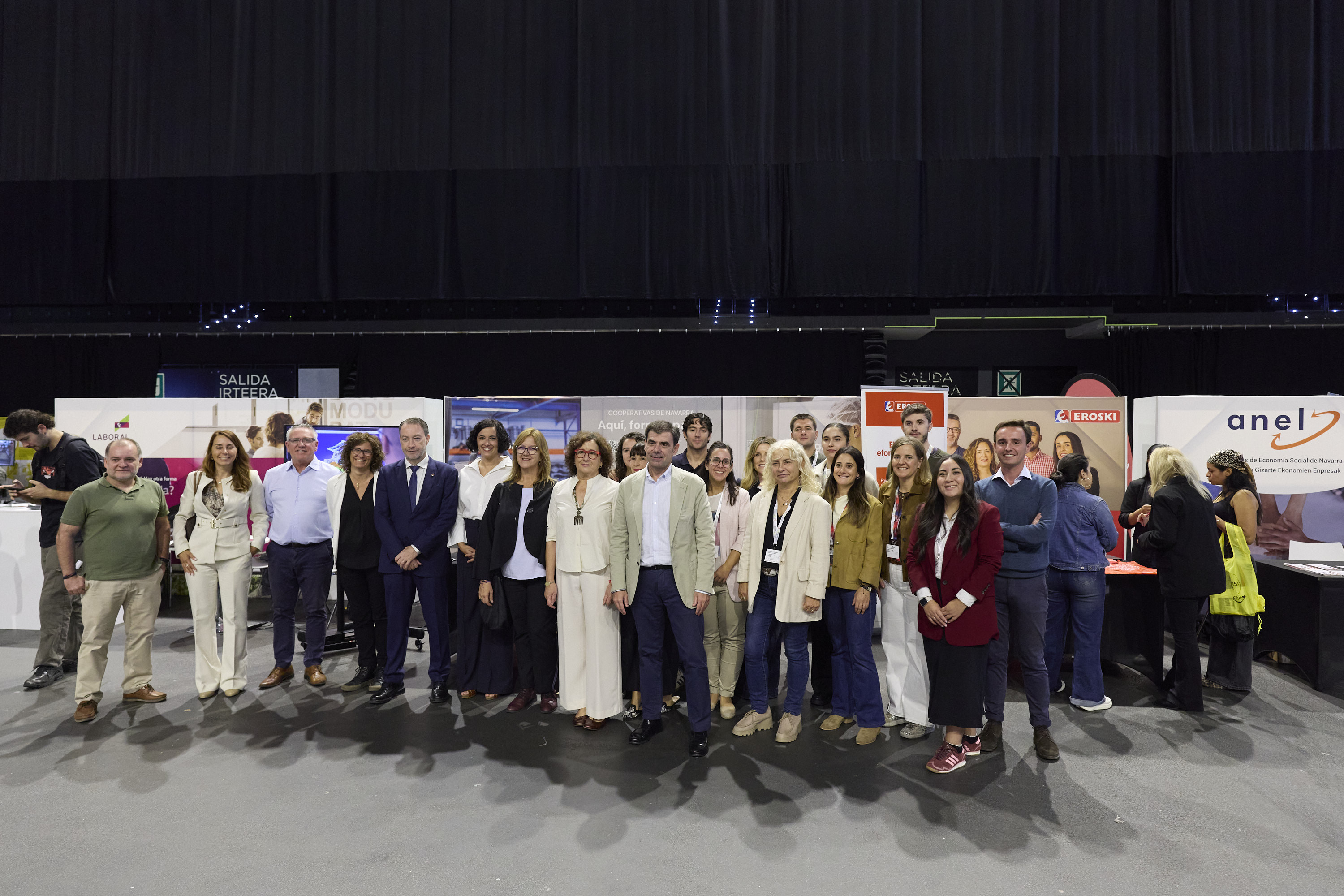 Navarra Arena acoge el XIX Encuentro de Empleo y Emprendimiento de la UPNA con la asistencia de 1.500 estudiantes y 105 empresas