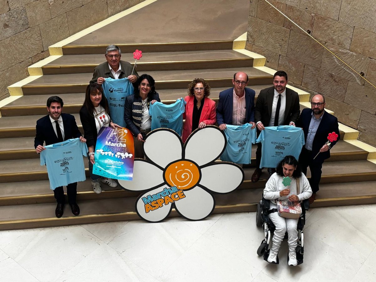Marcha Aspace reunirá a 3.000 personas en Logroño por la inclusión y solidaridad este domingo
