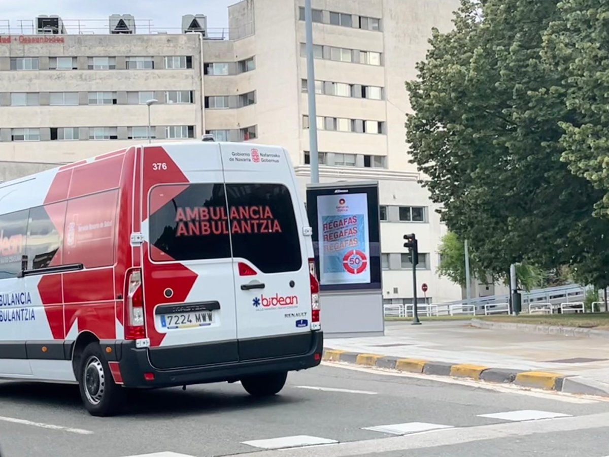 Un anciano, de 81 años, atropellado en la Avenida de Navarra, a la altura de la AD San Juan