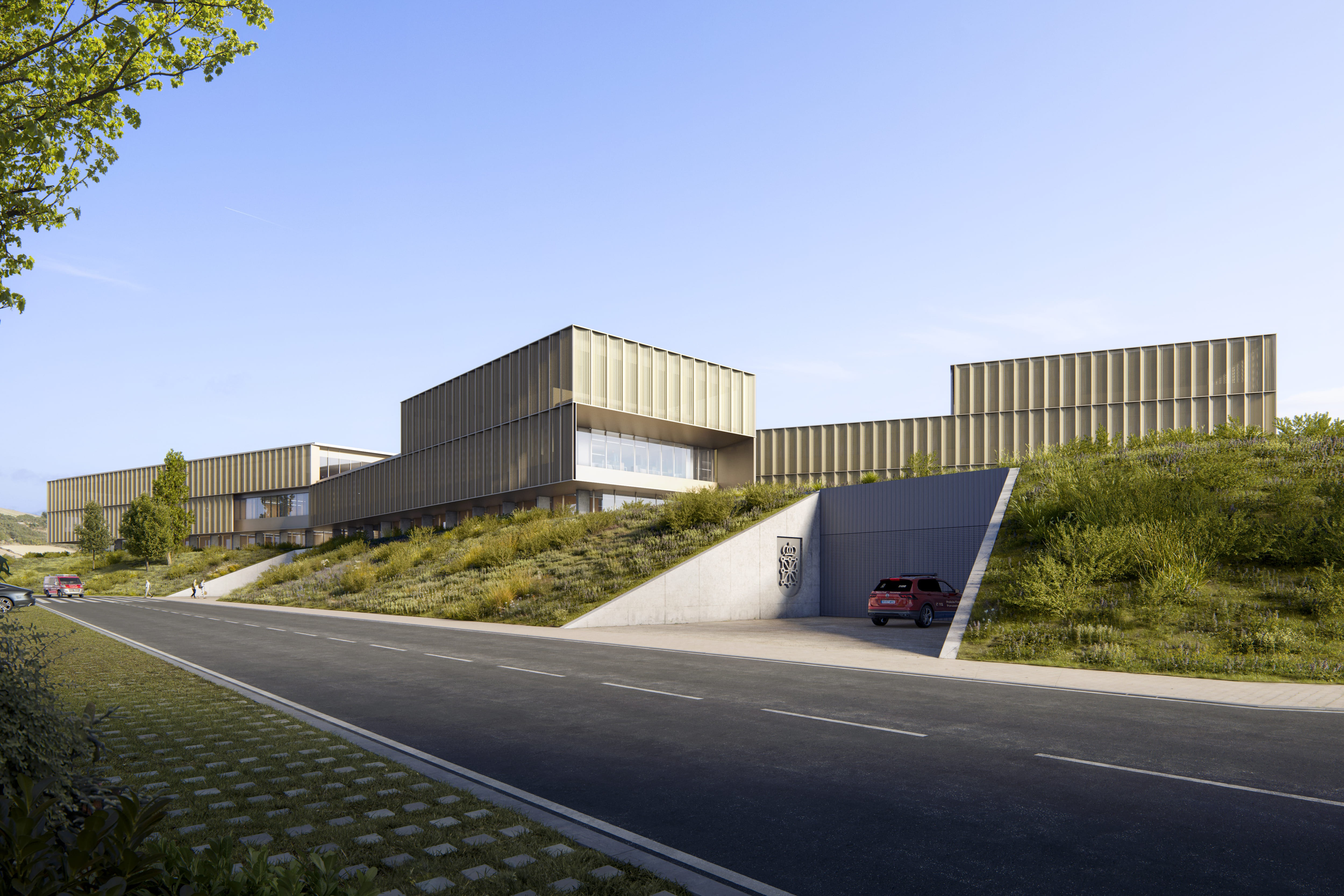 Luz verde al contrato para  redactar el proyecto de la nueva sede central de Policía Foral en Mutilva