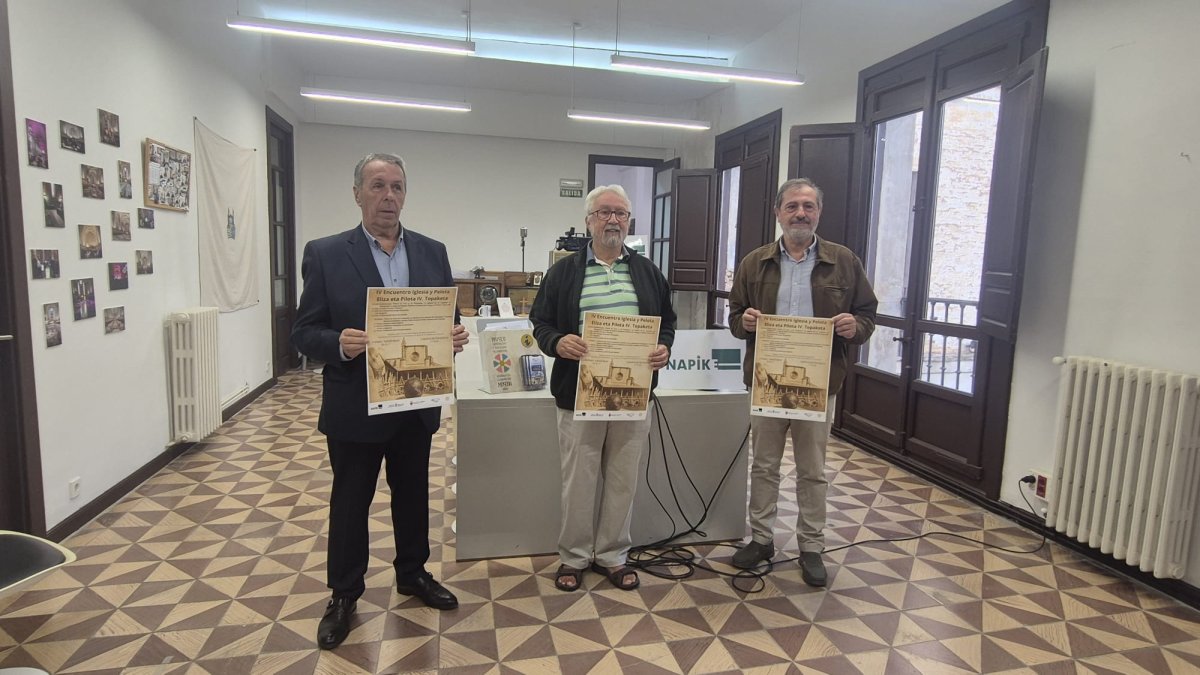La Catedral de Pamplona recreará la pasaka con pelotaris en sotana en el IV Encuentro Iglesia y Pelota