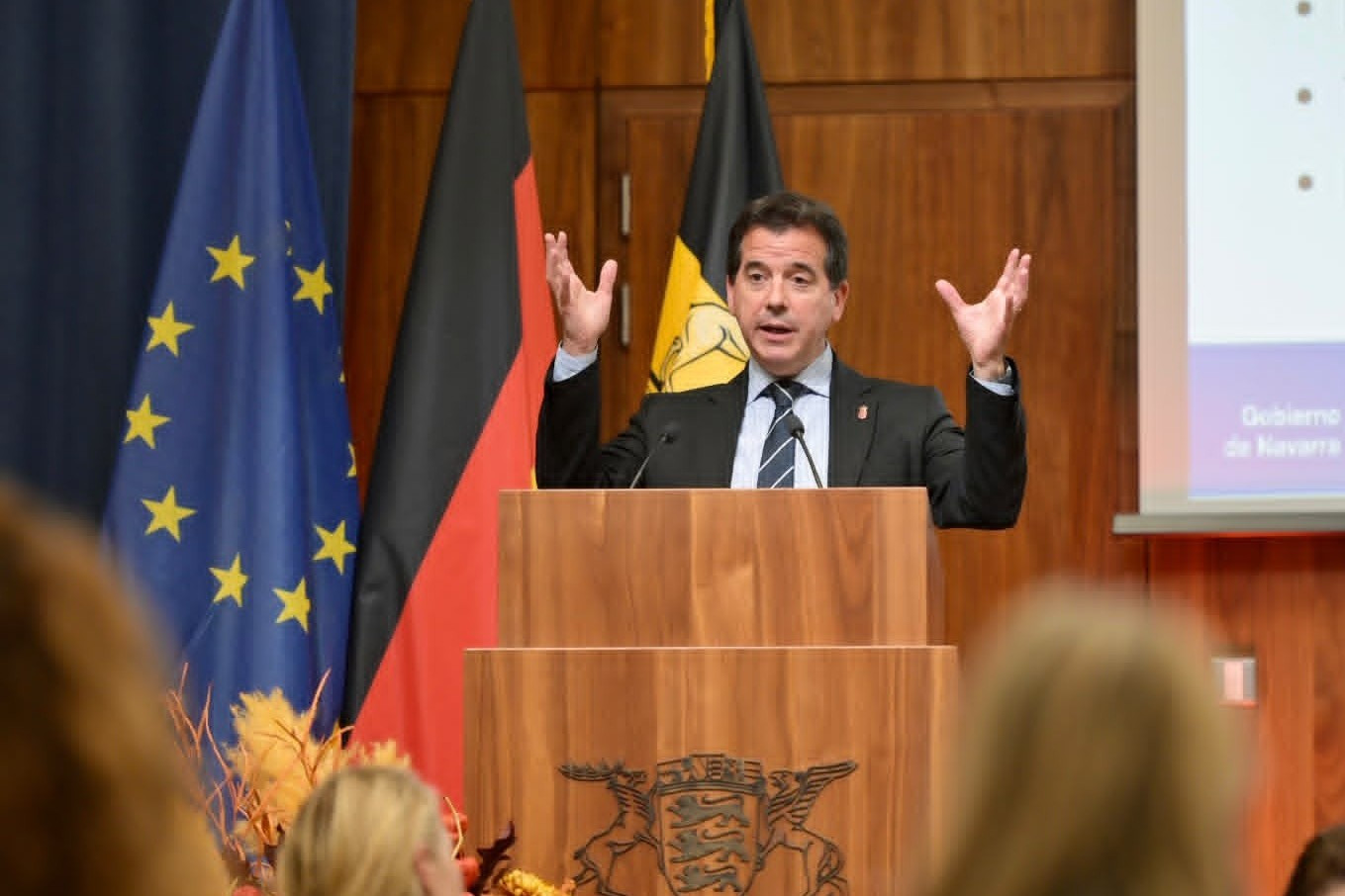Navarra y Enercluster impulsan medidas para fortalecer la industria renovable europea en Bruselas