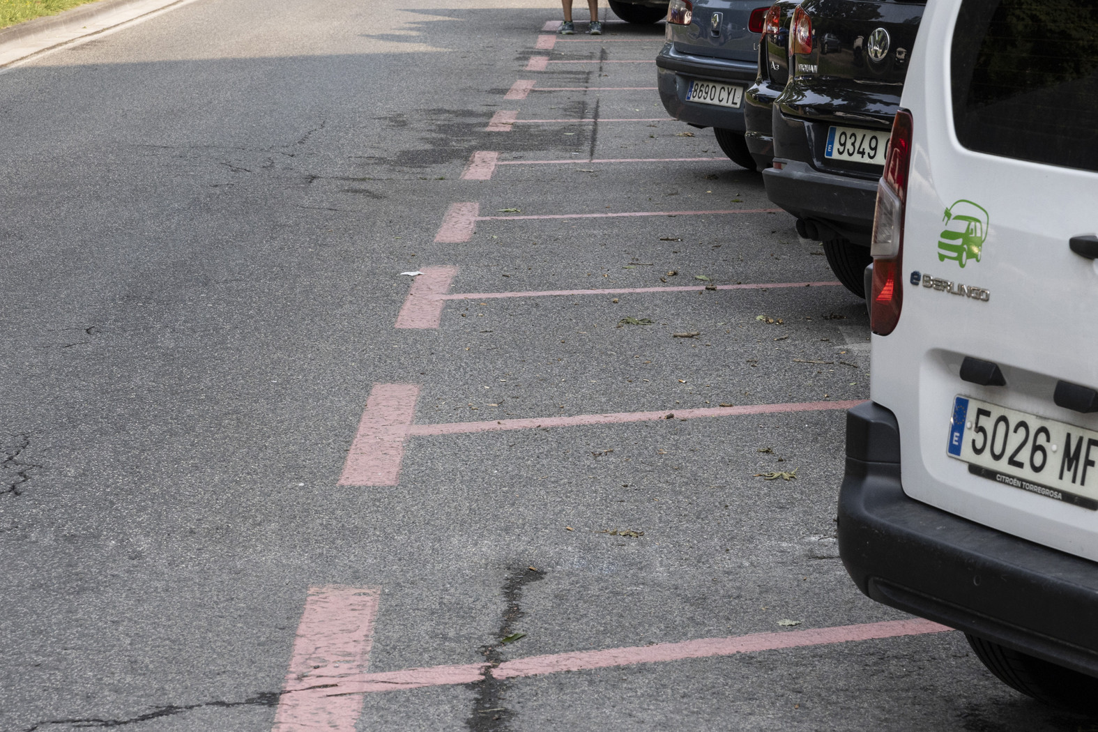 El barrio de la Rotxapea reduce la ocupación de no residentes al 24% con la nueva regulación de estacionamiento 24 horas