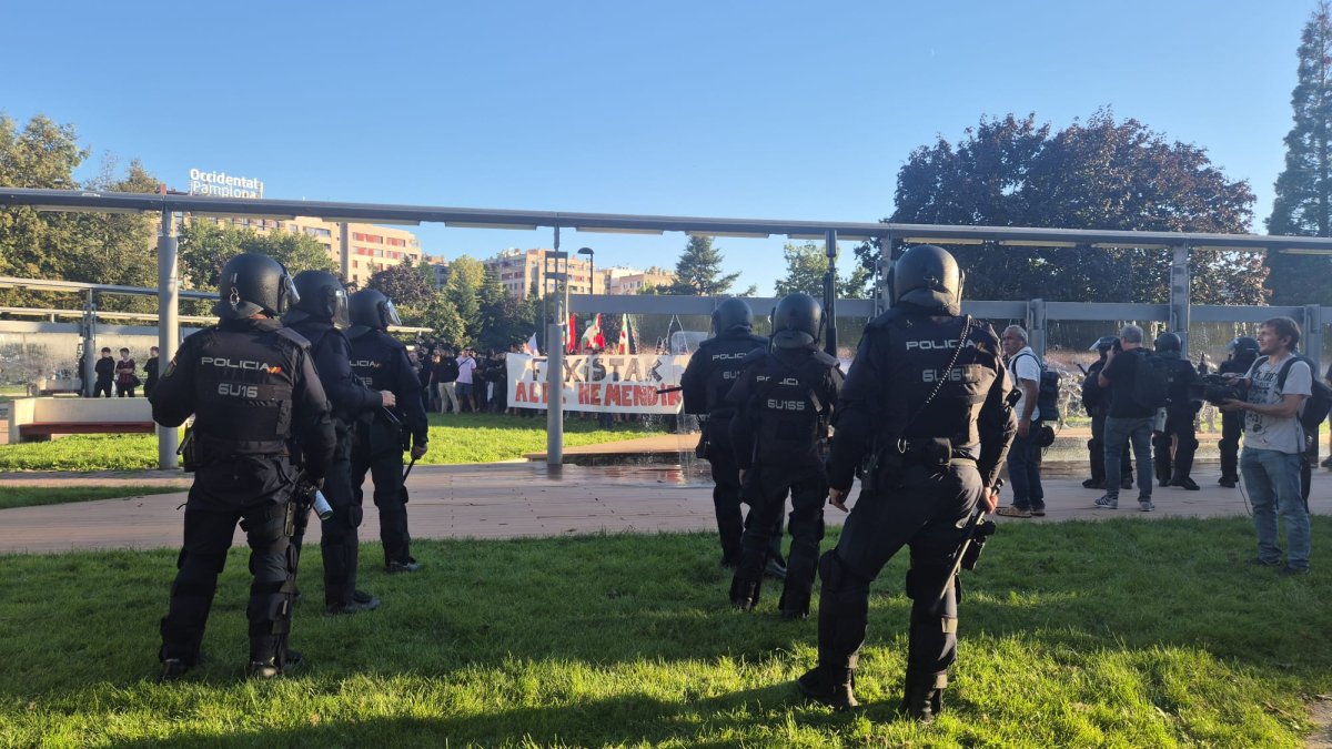 El SUP condena los disturbios de Pamplona en la concentración de Vito Quiles y se personará como acusación popular
