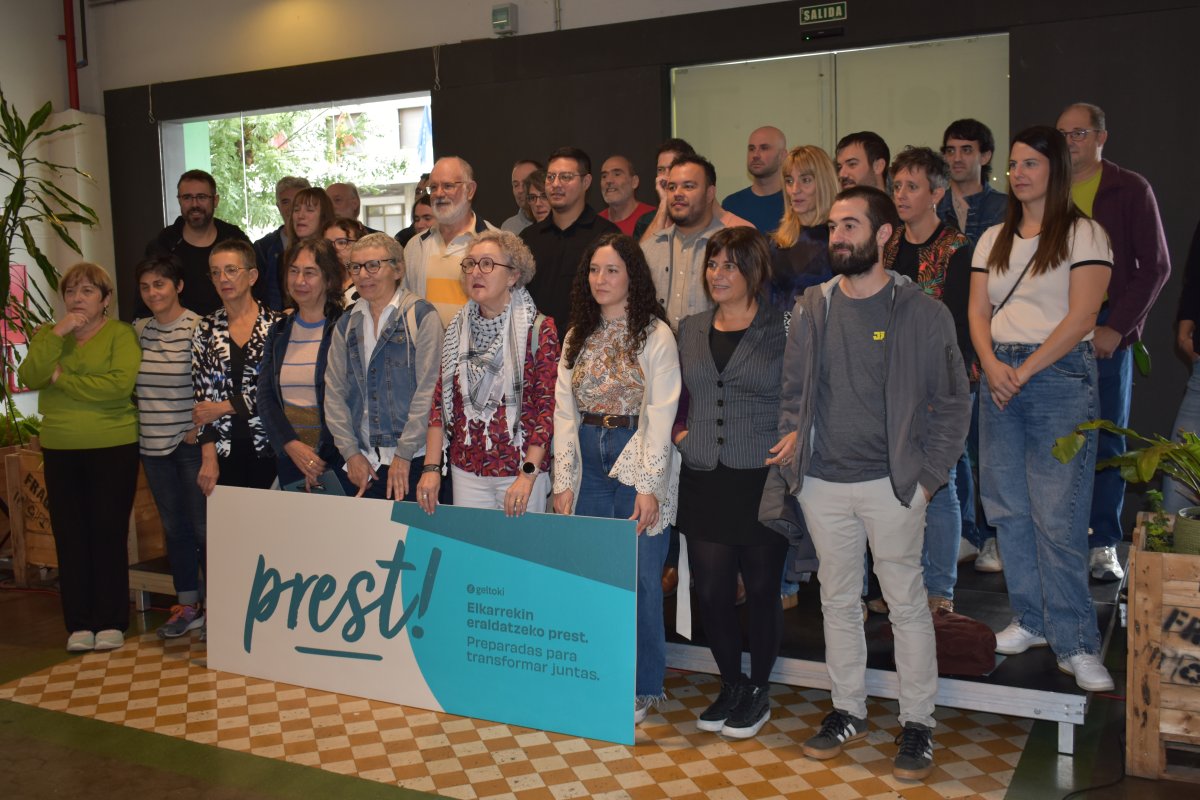 Geltoki celebra ocho años en la antigua estación de autobuses de Pamplona y presenta una nueva etapa con el lema «Prest!»