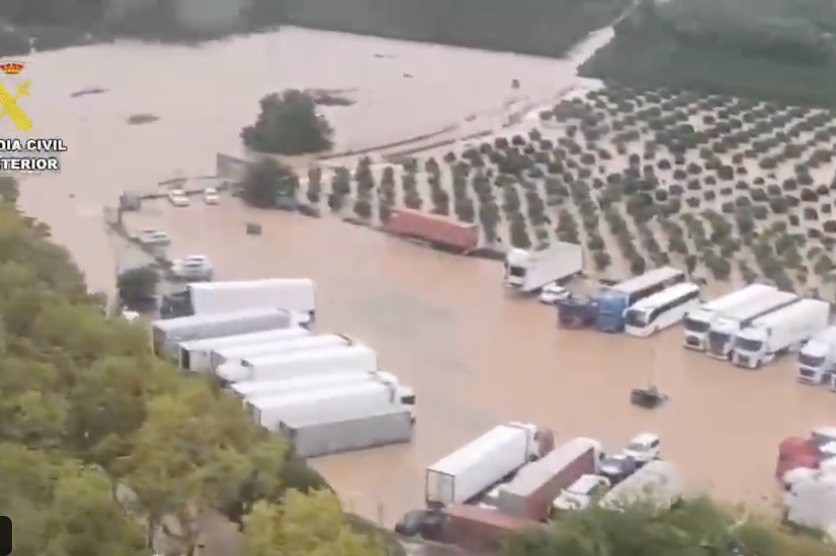 La Dana Adam deja al menos cuatro muertos tras inundar Valencia, Alicante y Cataluña