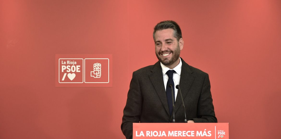 Javier García critica el presupuesto de La Rioja y presenta una enmienda del PSOE por falta de ejecución eficaz