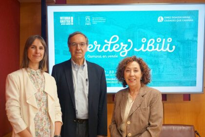 Vitoria-Gasteiz acoge el Congreso de Ciudades que Caminan con homenaje a José Ángel Cuerda