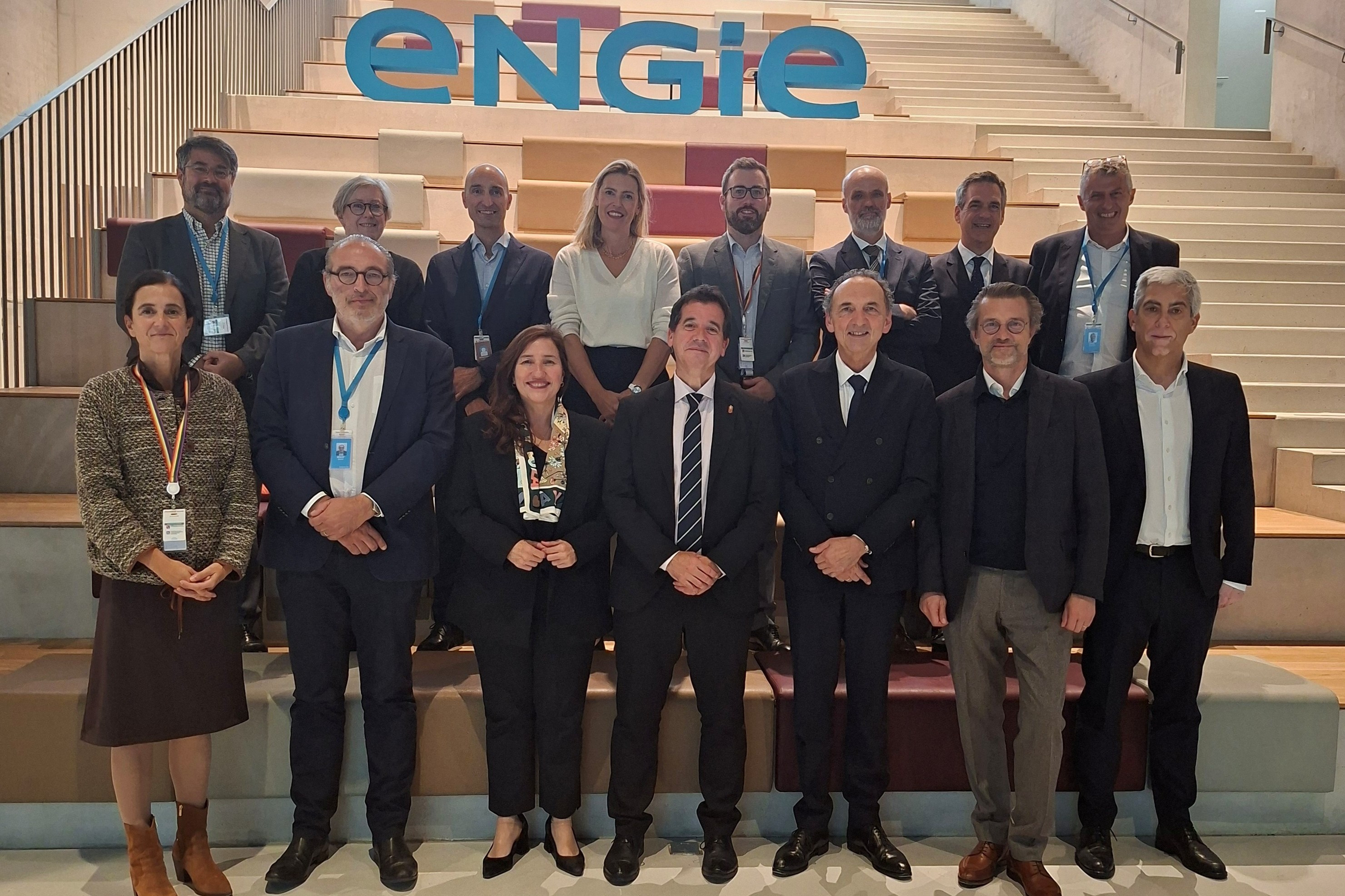 Navarra y el grupo energético ENGIE abordan en París nuevas oportunidades de colaboración en materia energética e industrial