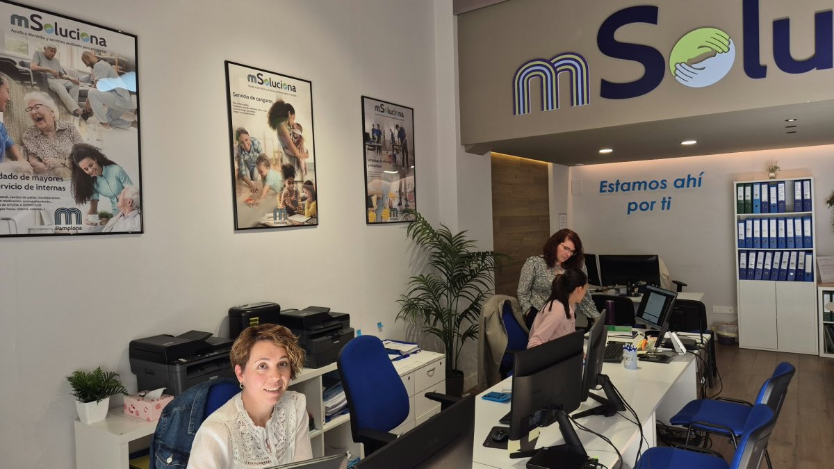 mSoluciona Pamplona busca profesionales para reforzar su equipo de atención y ayuda a domicilio