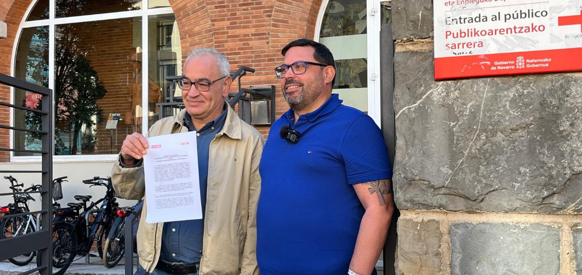 UGT y CCOO registran la huelga general del 11 de noviembre en Navarra por salarios, precios y vivienda