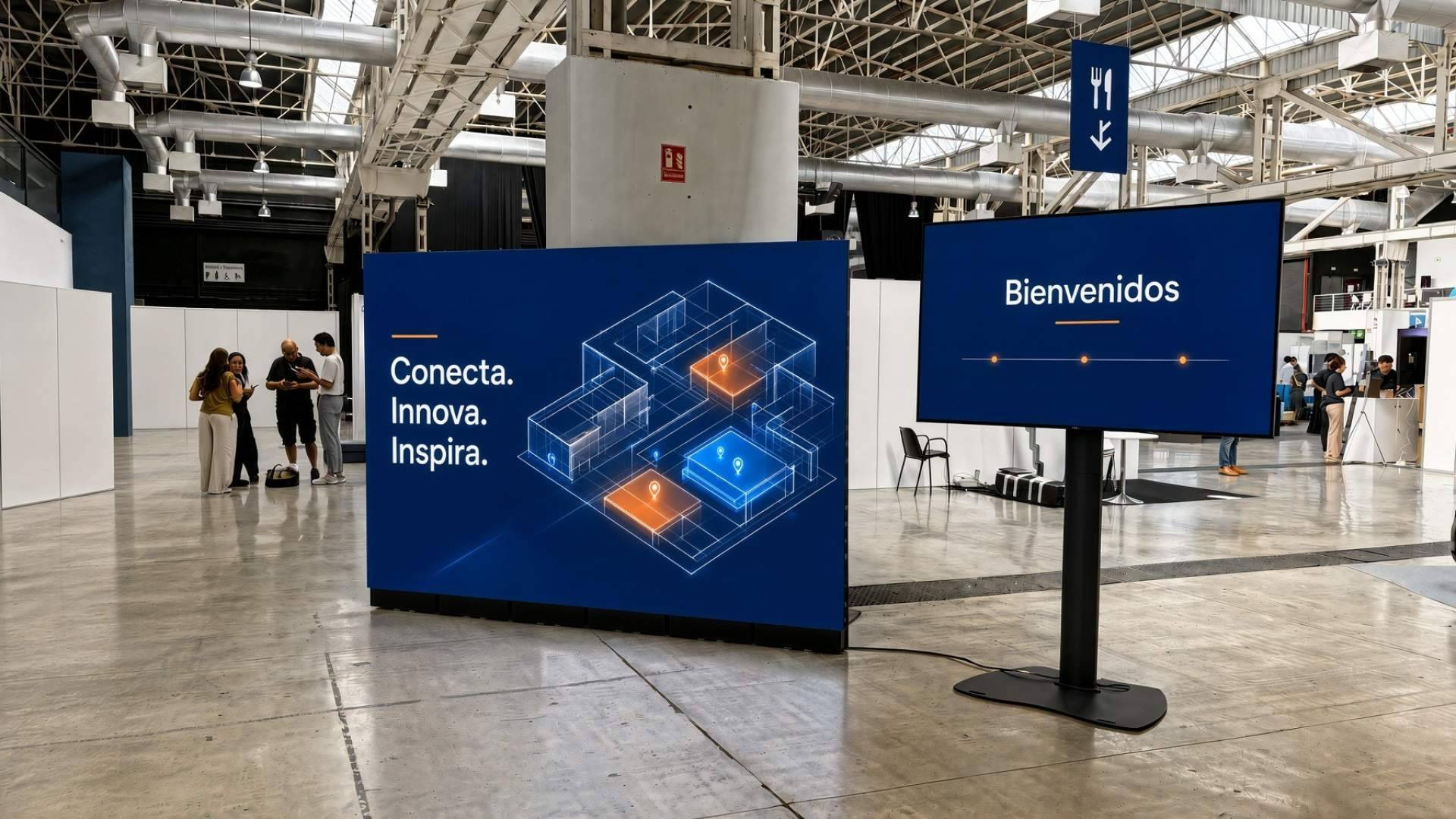APL Hub ajusta el alquiler de pantallas LED a las exigencias técnicas de ferias y congresos en Barcelona