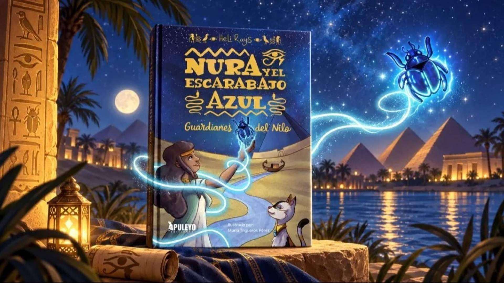 Del Nilo a las librerías; Nura llega para convertir el Antiguo Egipto en una aventura