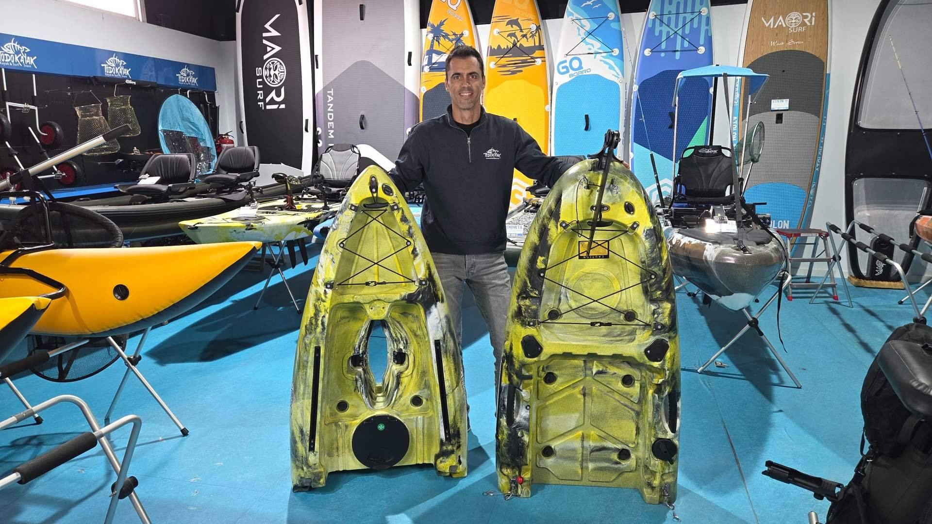 Granada alberga la mayor exposición de kayaks de Europa; así es el gigante náutico TODOKAYAK