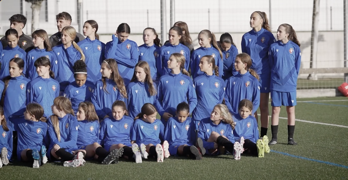 Osasuna lanza un programa de tecnificación para 550 jugadores de base en Navarra y La Rioja
